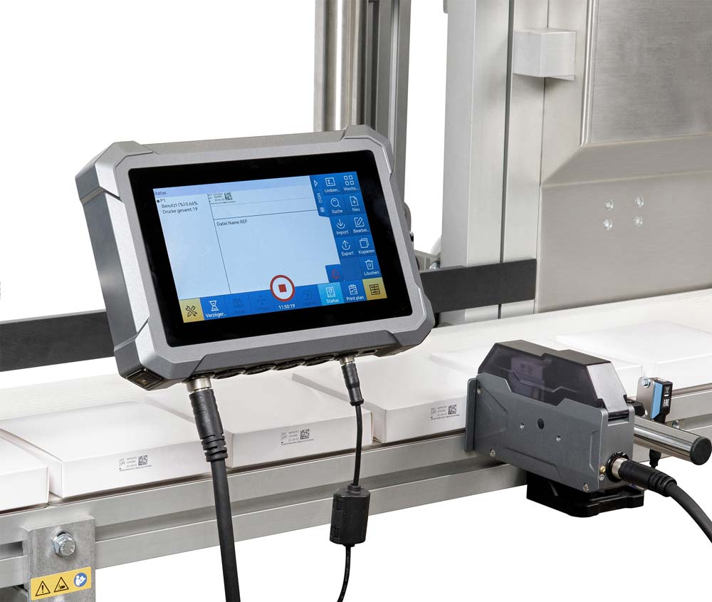 M-Serie Anwendung Controller & Druckkopf