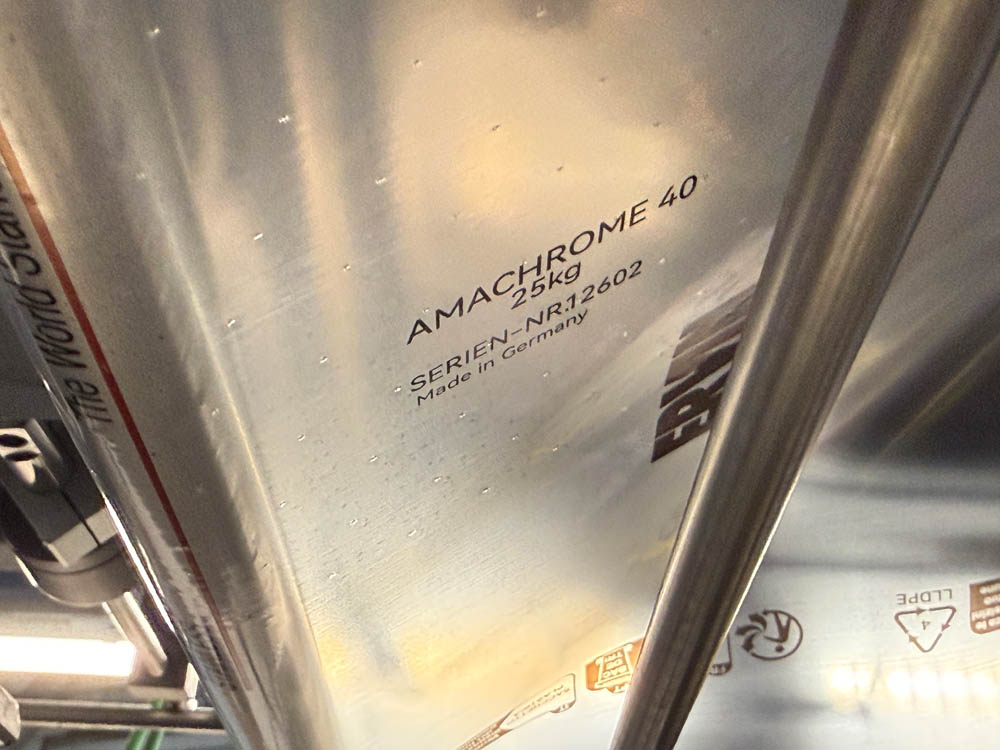 In Schlauchbeutelmaschine drucken